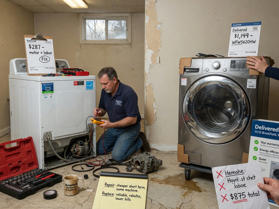 Appliance Repair vs. Replacement: Which Is Better?