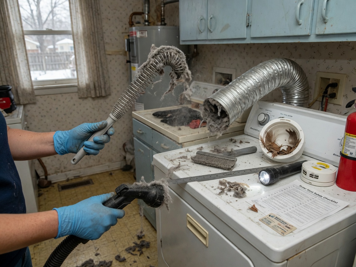 Essential Dryer Vent Cleaning and Safety Tips